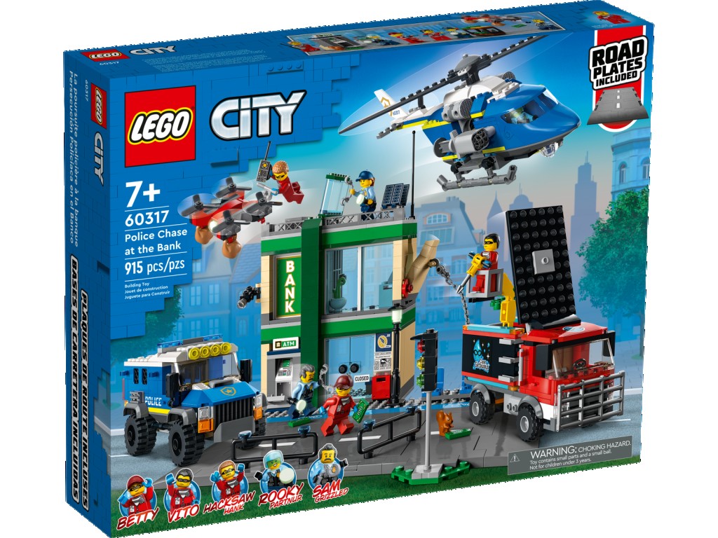 LEGO City Banküberfall mit Verfolgungsjagd (60317)