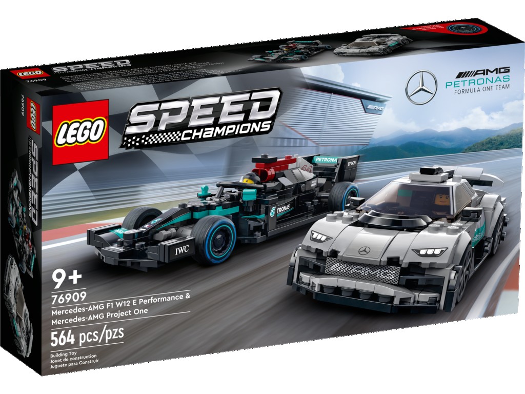 LEGO Speed Champions Mercedes-AMG F1 W12 E Performance &amp; Mercedes-AMG Project One (76909)