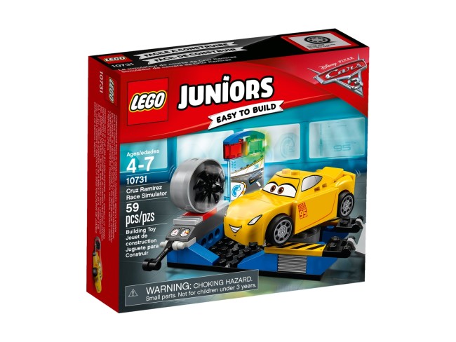 LEGO Juniors CARS Cruz Ramirez Rennsimulator (10731)