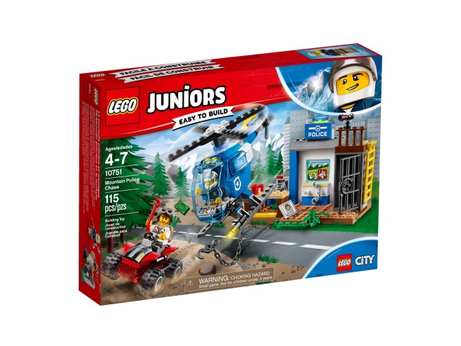 LEGO Juniors Gebirgspolizei auf Verfolgungsjagd (10751)