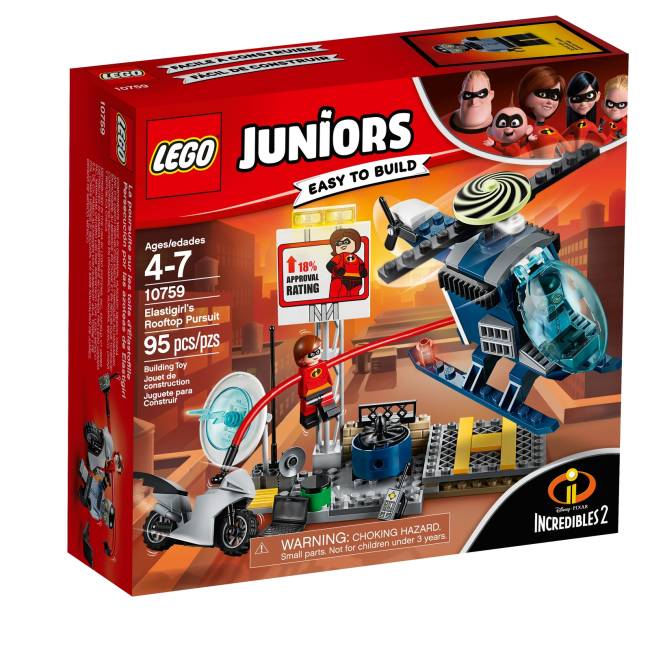 LEGO Juniors Elastigirl&#039;s Rooftop Pursuit (10759)
