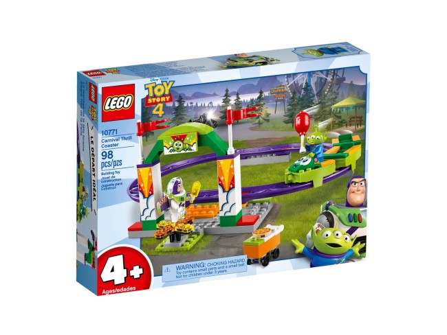 LEGO Juniors Toy Story 4: Buzz wilde Achterbahnfahrt (10771)
