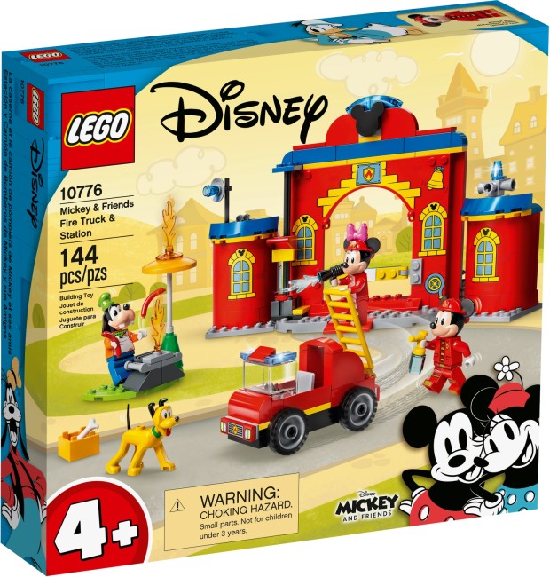 LEGO Disney Mickys Feuerwehrstation und Feuerwehrauto (10776)