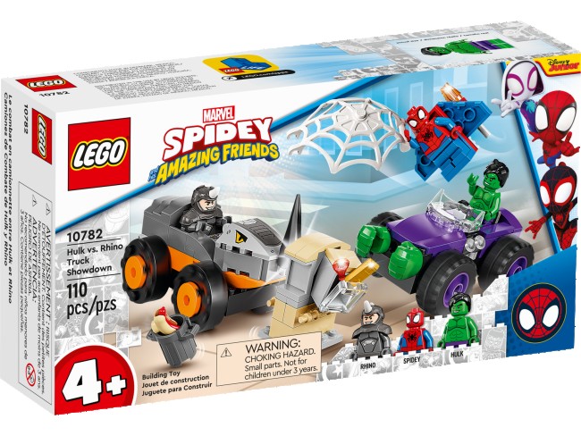 LEGO Super Heroes Hulks und Rhinos Monster Truck-Duell (10782)