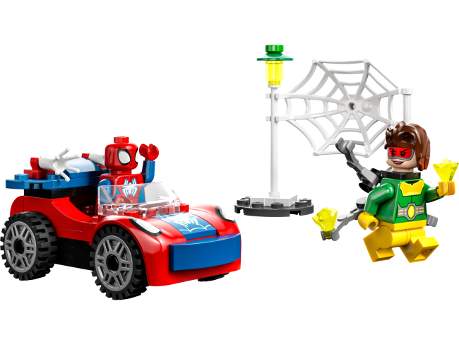 LEGO Super Heroes Spidey und seine Super-Freunde Spider-Mans Auto und Doc Ock (10789)