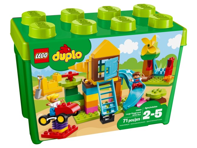 LEGO Duplo Steinebox mit großem Spielplatz (10864)