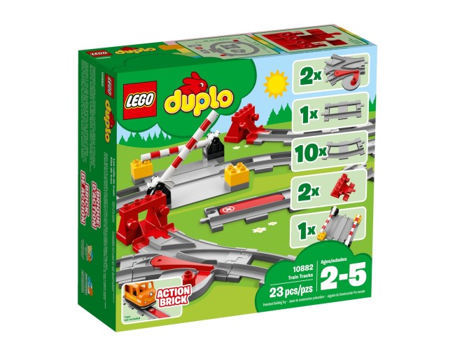 LEGO Duplo Eisenbahn-Schienen (10882)