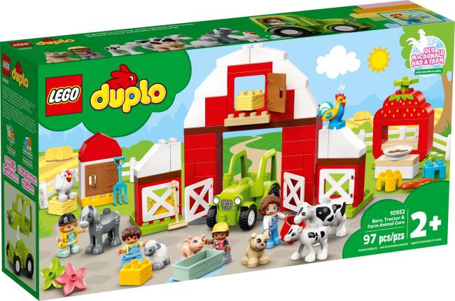 LEGO Duplo Scheune, Traktor und Tierpflege (10952)