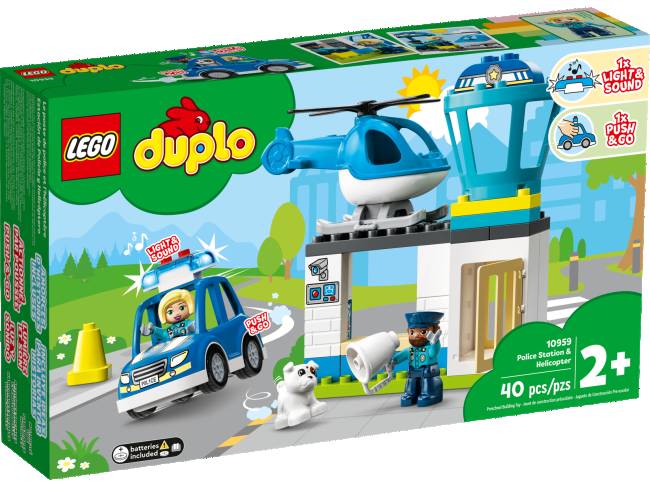 LEGO Duplo Polizeistation mit Hubschrauber (10959)