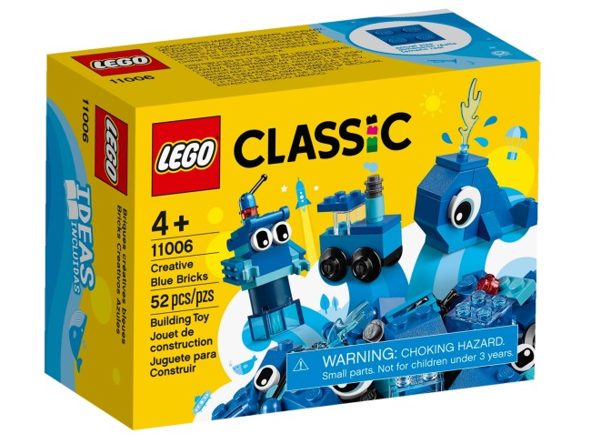 LEGO Classic Blaues Kreativ-Set (11006)