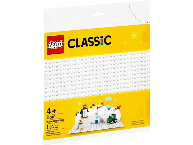 LEGO Classic Weiße Bauplatte (11010)