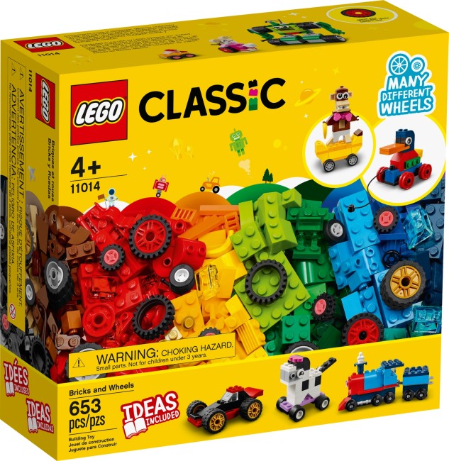 LEGO Classic Steinebox mit Rädern (11014)