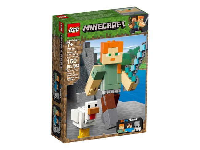 LEGO Minecraft BigFig Alex mit Huhn (21149)
