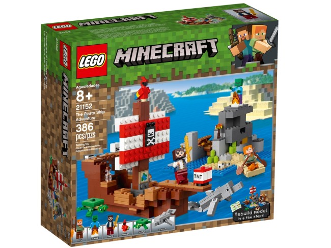 LEGO Minecraft Piratenschiffabenteuer (21152)