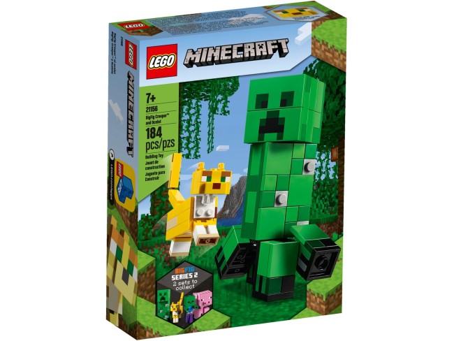 LEGO Minecraft BigFig Creeper und Ozelot (21156)