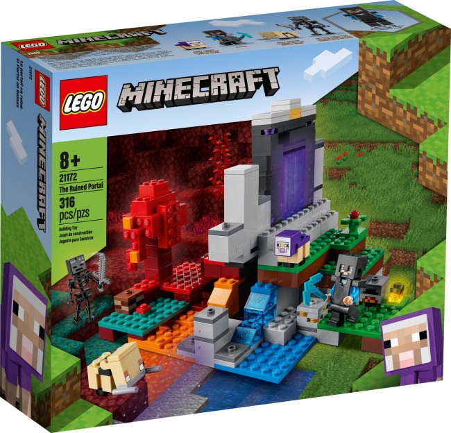LEGO Minecraft Das zerstörte Portal (21172)