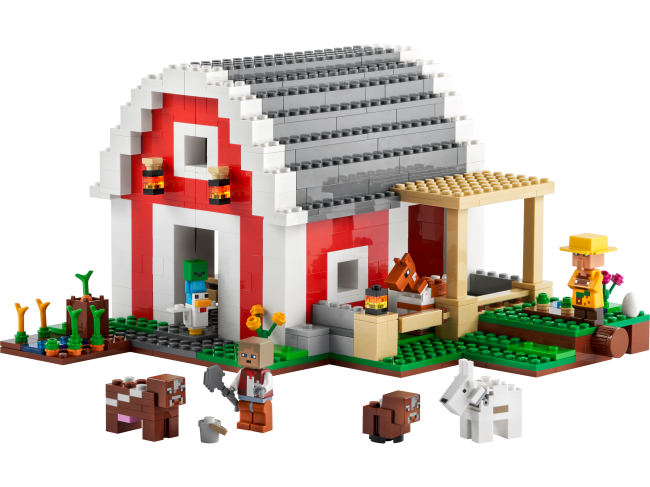 LEGO Minecraft Die rote Scheune (21187)