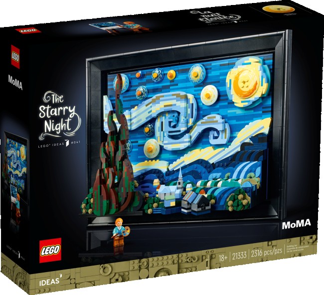 LEGO Ideas Vincent van Gogh – Sternennacht (21333)