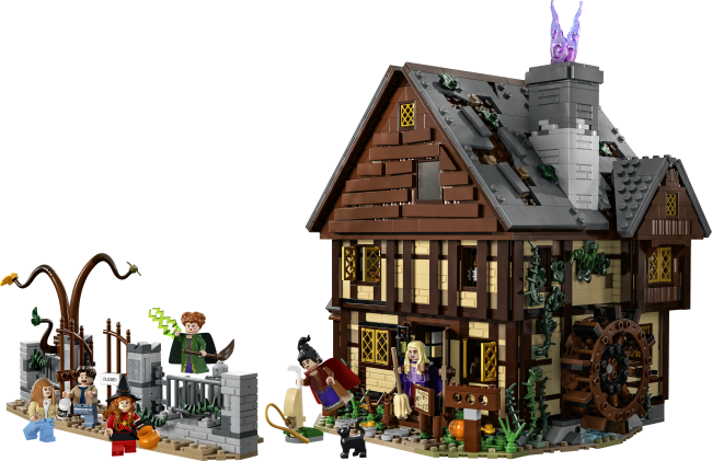 LEGO Disney Disney Hocus Pocus: Das Hexenhaus der Sanderson-Schwestern (21341)