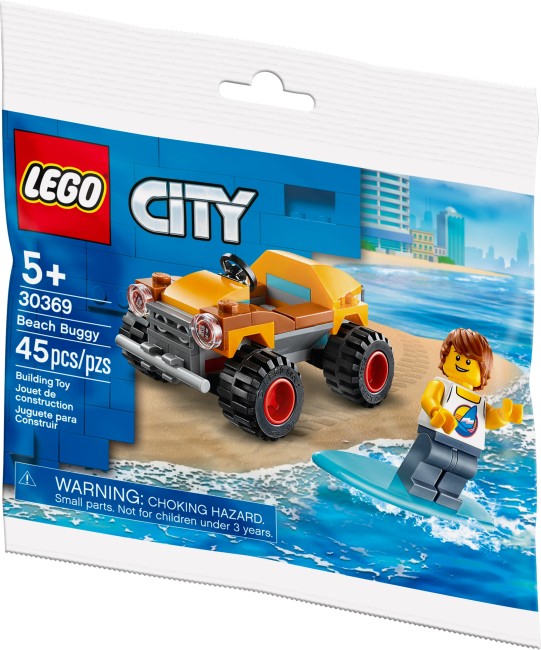 LEGO City LEGO Strandbuggy Spielzeugfahrzeug, Mehrfarbig (30369)