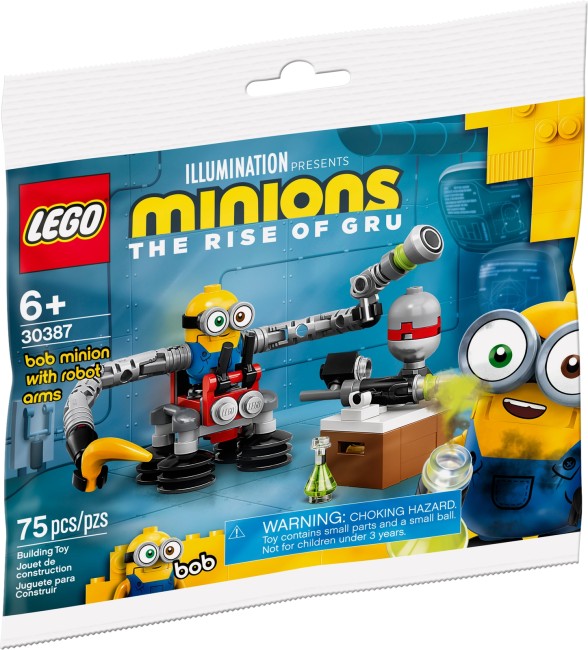 LEGO Minions Minion Bob mit Roboterarmen (30387)