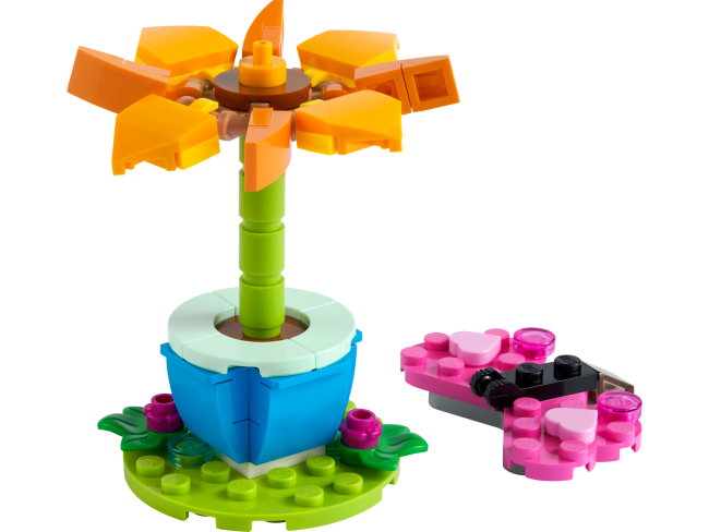 LEGO Friends Gartenblume und Schmetterling (30417)
