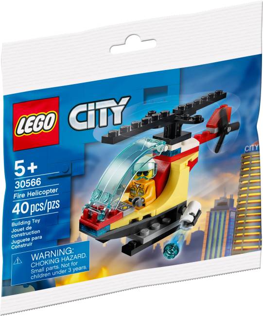 LEGO City Feuerwehrhubschrauber - Polybag (30566)