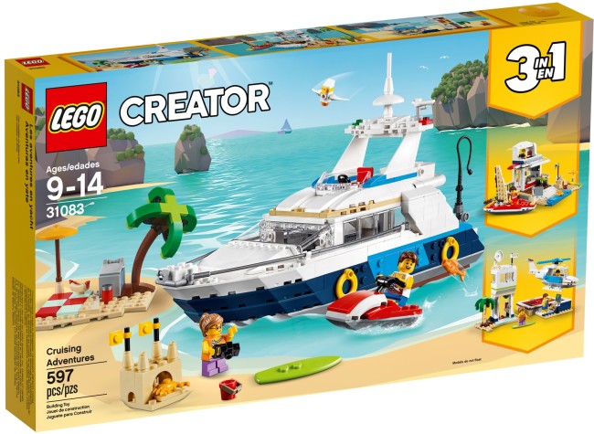 LEGO Creator Abenteuer auf der Yacht (31083)