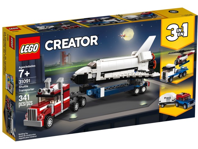 LEGO Creator Transporter für Space Shuttle (31091)