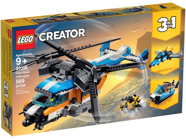 LEGO Creator Doppelrotor-Hubschrauber (31096)