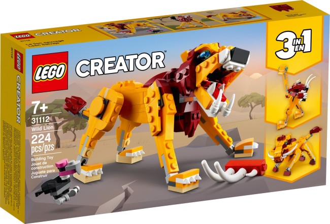 LEGO Creator Wilder Löwe (31112)
