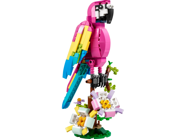 LEGO Creator Exotischer pinkfarbener Papagei (31144)