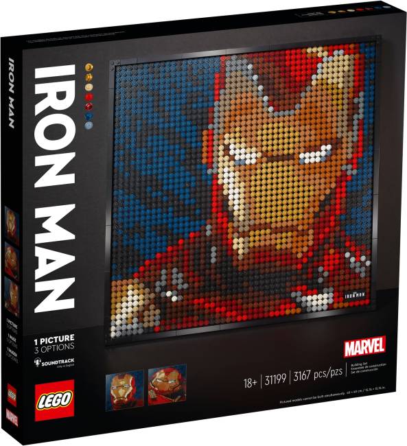 LEGO Super Heroes Iron Man - Kunstbild (31199)