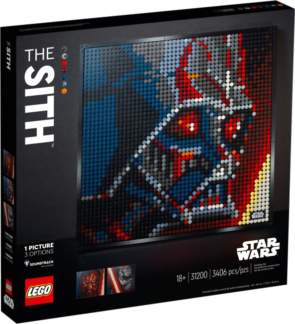 LEGO Art Star Wars: Die Sith – Kunstbild (31200)