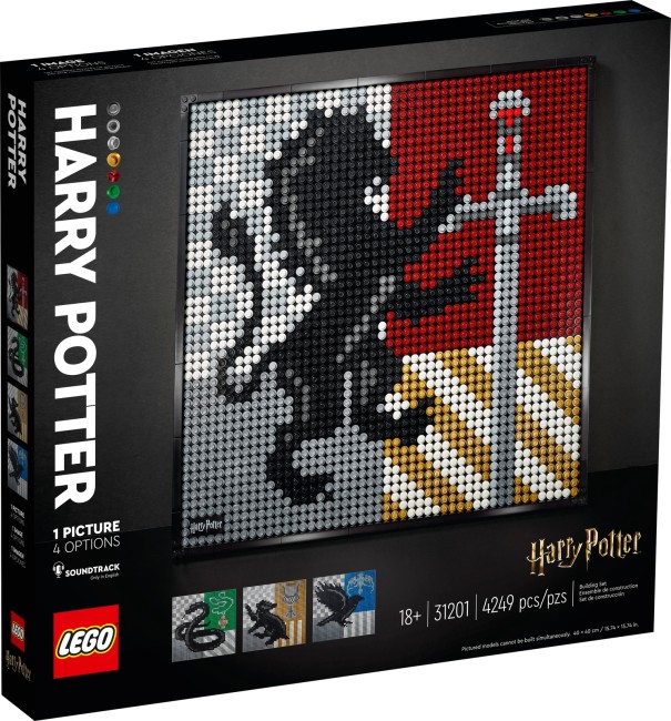 LEGO Art Harry Potter™ Hogwarts™ Wappen (31201)