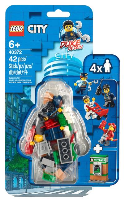 LEGO Minifigures Polizei-Minifiguren-Zubehörset (40372)