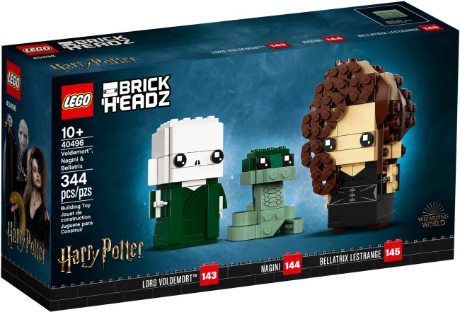 LEGO Brick Sketches Voldemort™, Nagini &amp; Bellatrix (40496)
