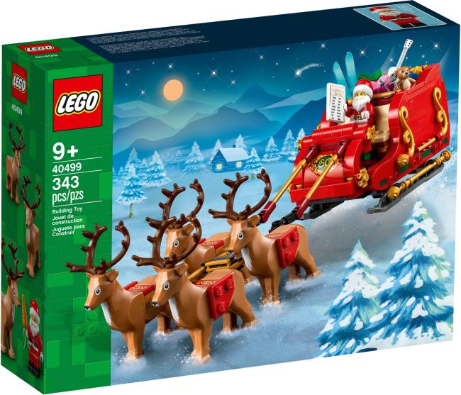 LEGO Verschiedenes Schlitten des Weihnachtsmanns (40499)