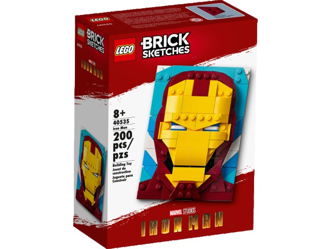 LEGO Brick Sketches Iron Man (40535)