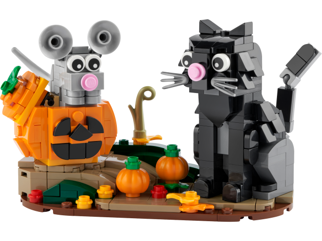LEGO Iconic Katz und Maus an Halloween (40570)