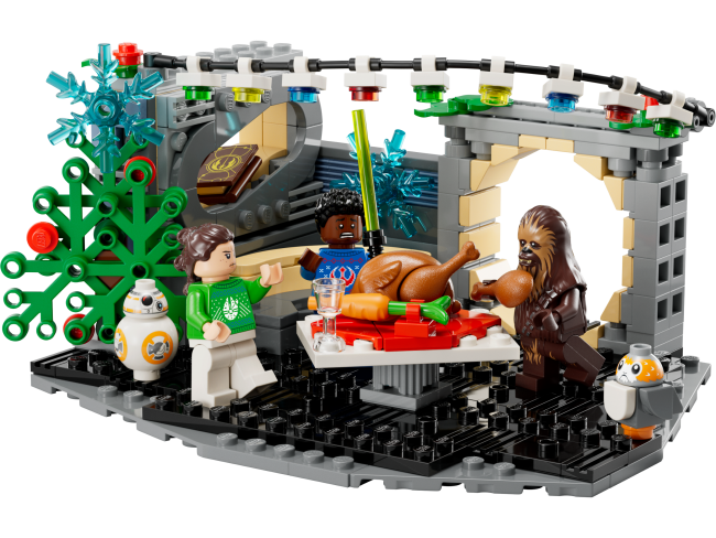 LEGO Star Wars Millennium Falcon™ – Weihnachtsdiorama (40658)