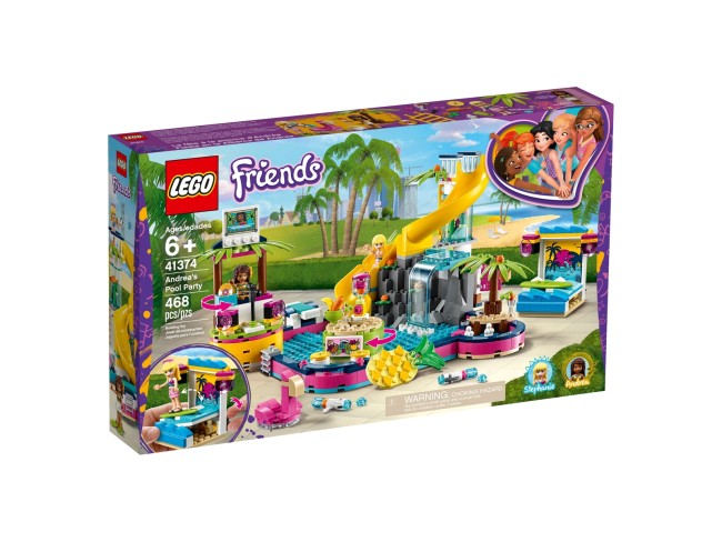 LEGO Friends Andreas Poolparty (41374)