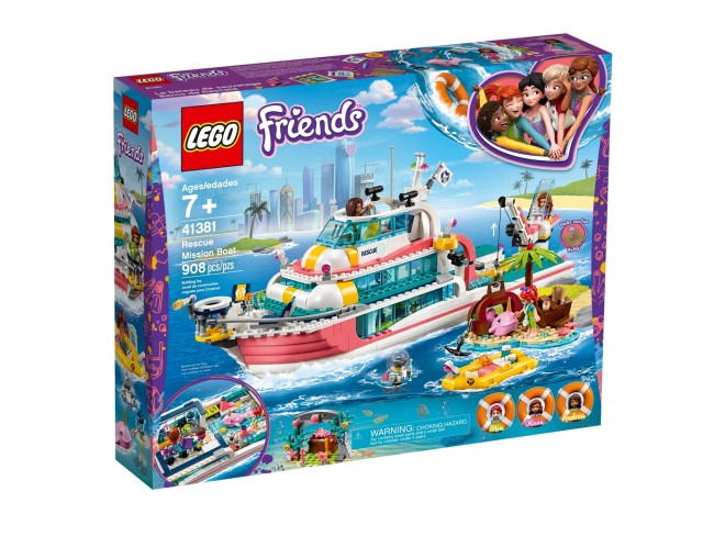 LEGO Friends Boot für Rettungsaktionen (41381)