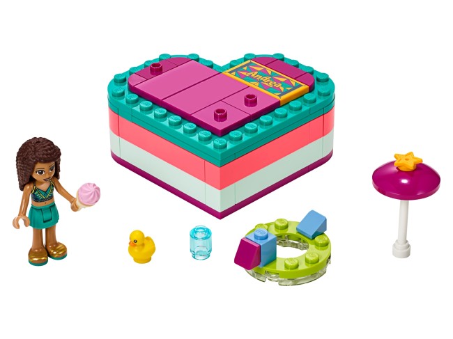 LEGO Friends Andreas sommerliche Herzbox (41384)