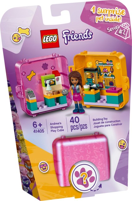 LEGO Friends Andreas magischer Würfel – Tiergeschäft (41405)