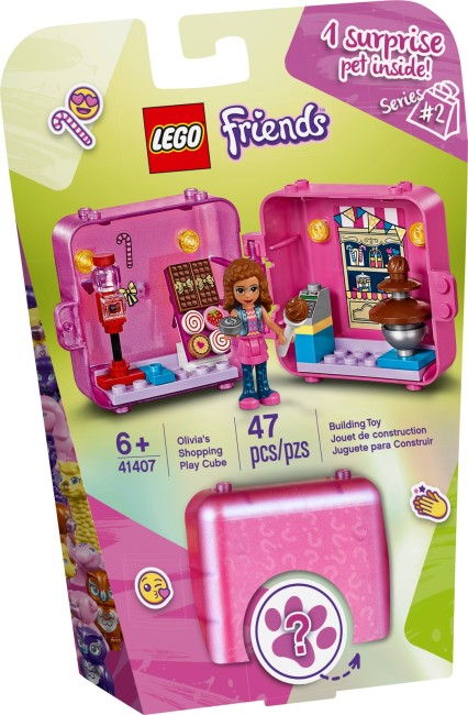 LEGO Friends Olivias magischer Würfel – Süßwarengeschäft (41407)