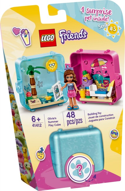 LEGO Friends Olivias Sommer Würfel - Strandtag (41412)