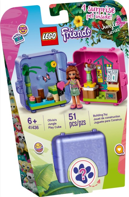 LEGO Friends Olivias Dschungel Würfel - Gärtnerei (41436)