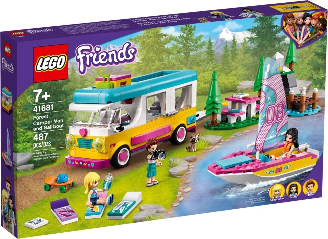 LEGO Friends Wohnmobil- und Segelbootausflug (41681)