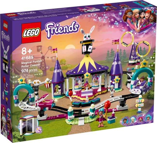 LEGO Friends Magische Jahrmarktachterbahn (41685)